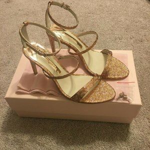 SOPHIA WEBSTER Rosalind Mid Heel Sandal Sz 8 NEW